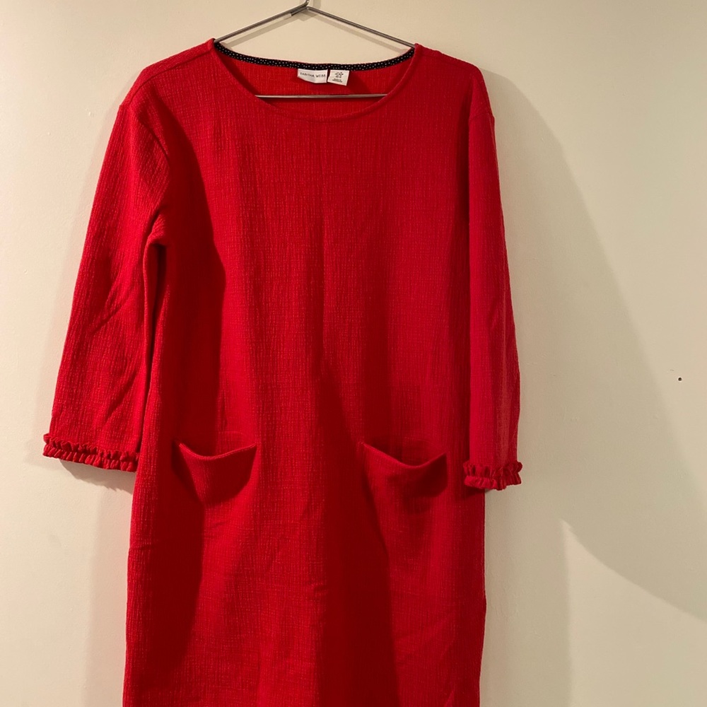 Red dress